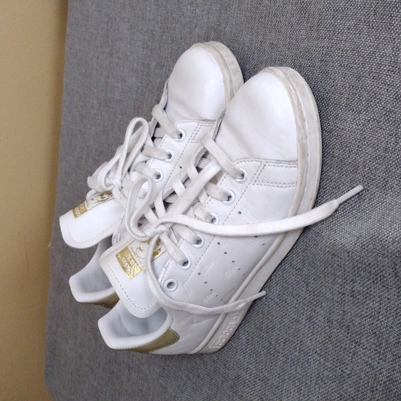 Adidas Stan Smith Mens Shoes. Size 5 1/2 White - Picture 10 of 11